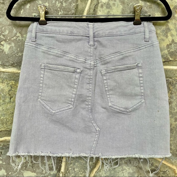 Wild Fable lavender jean mini skirt - Picture 5 of 6